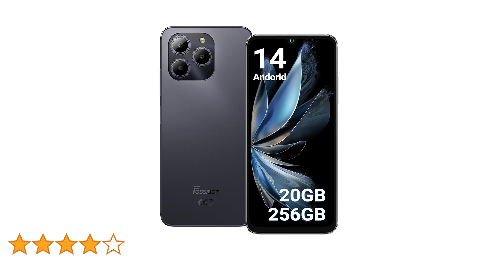 Amazon | FOSSiBOT S2 SIMフリー スマートフォン本体 20GB+256GB